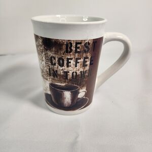 Royal Norfolk "Best Coffee in Town" Coffee Tea Mug Cup